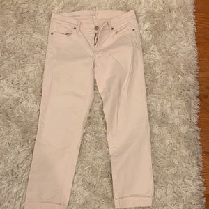 Pink Loft Modern Cuffed Crop Pants